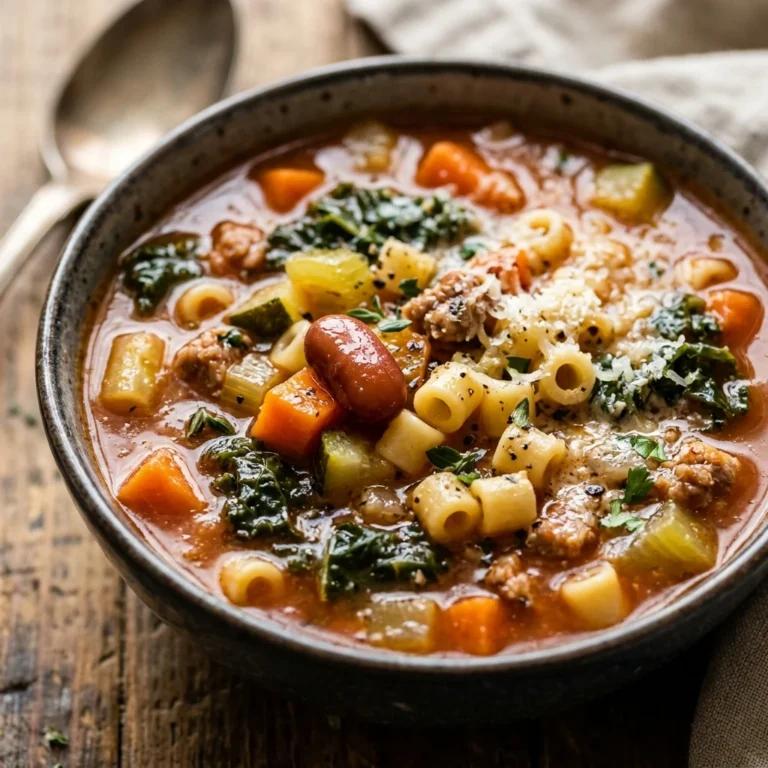 Cozy Winter Minestrone Soup One Pot Easy Healthy Budget Family