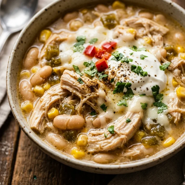 Cozy Winter White Chicken Chili One Pot Easy Healthy Budget Family