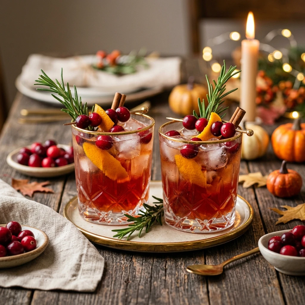 Cranberry Drinks Alcohol For Thanksgiving