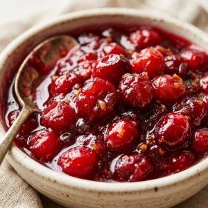 Cranberry Sauce Hack With 3 Ingredients Only