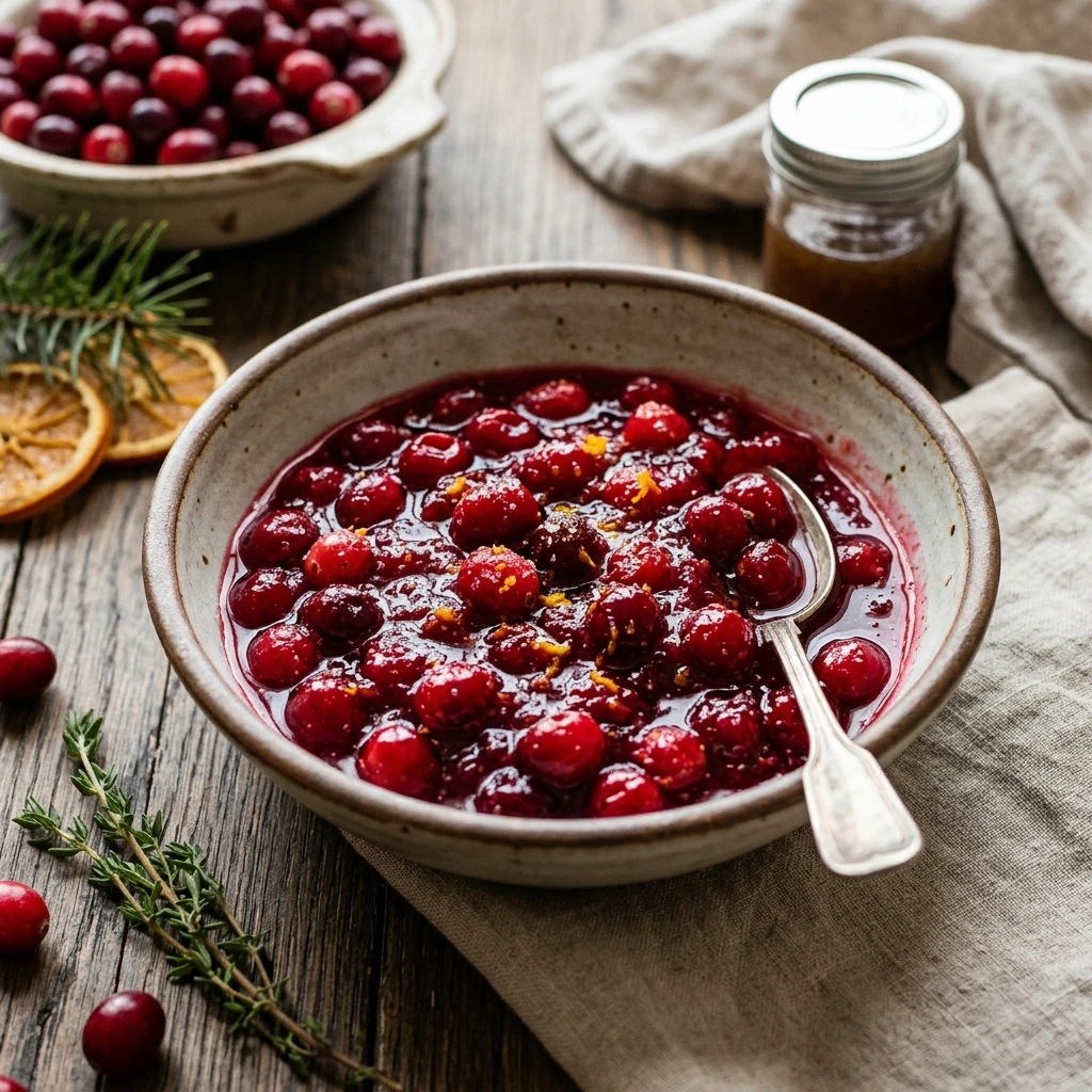 Cranberry Sauce Hack With 3 Ingredients Only