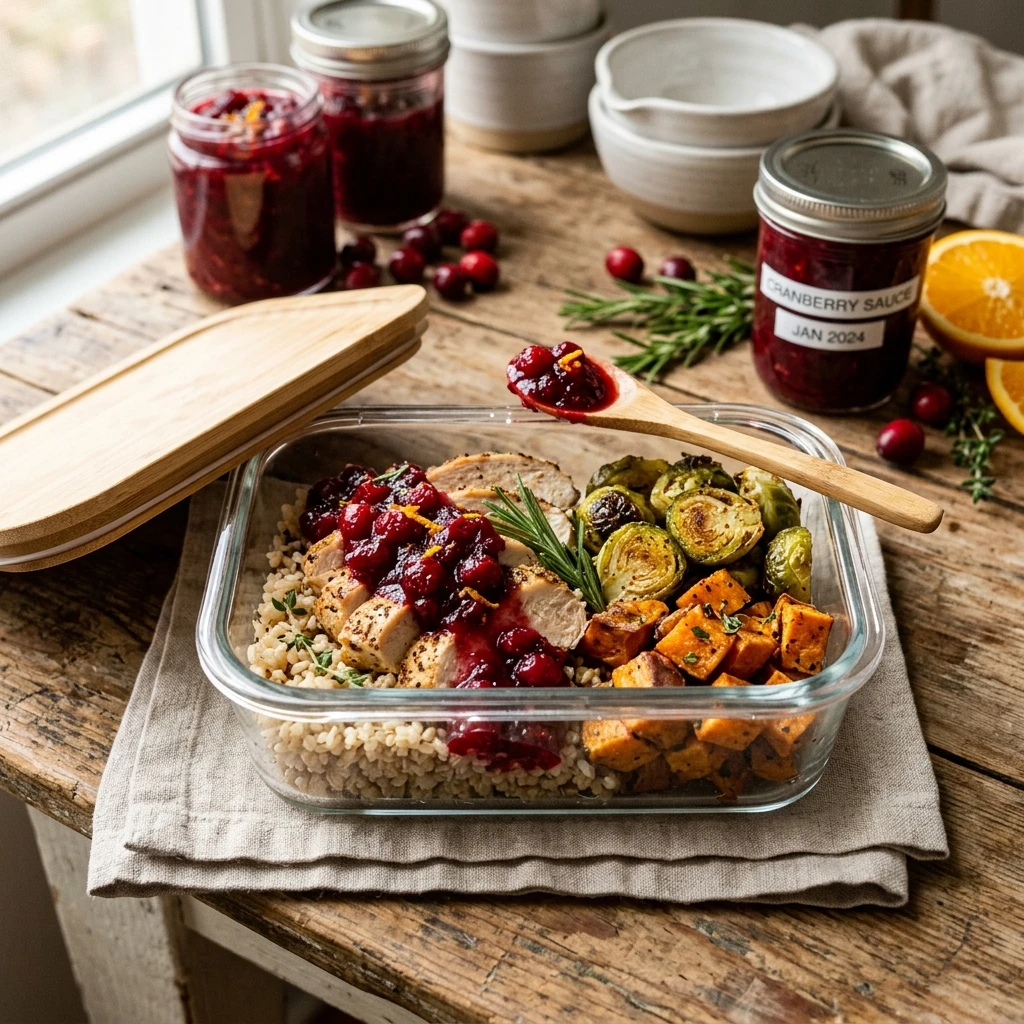 Cranberry Sauce Meal Prep For January Easy