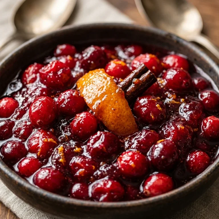 Cranberry Sauce With Orange And Cinnamon Thanksgiving Easy