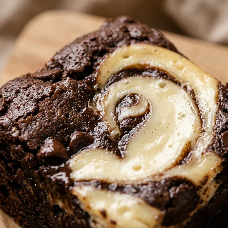 Cream Cheese Stuffed Brownies Swirl