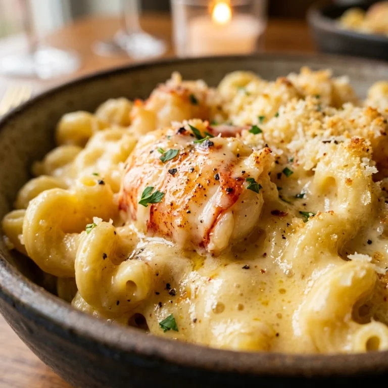 Creamiest Lobster Mac and Cheese Date Night Pasta