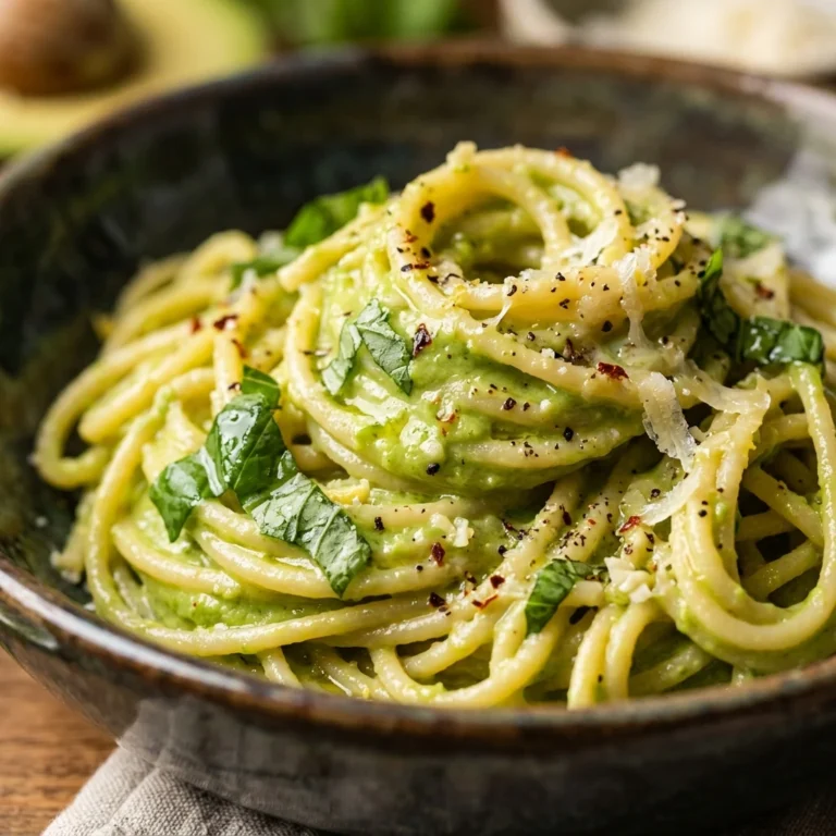 Creamy Avocado Pasta Healthy And Ready In 10 Min