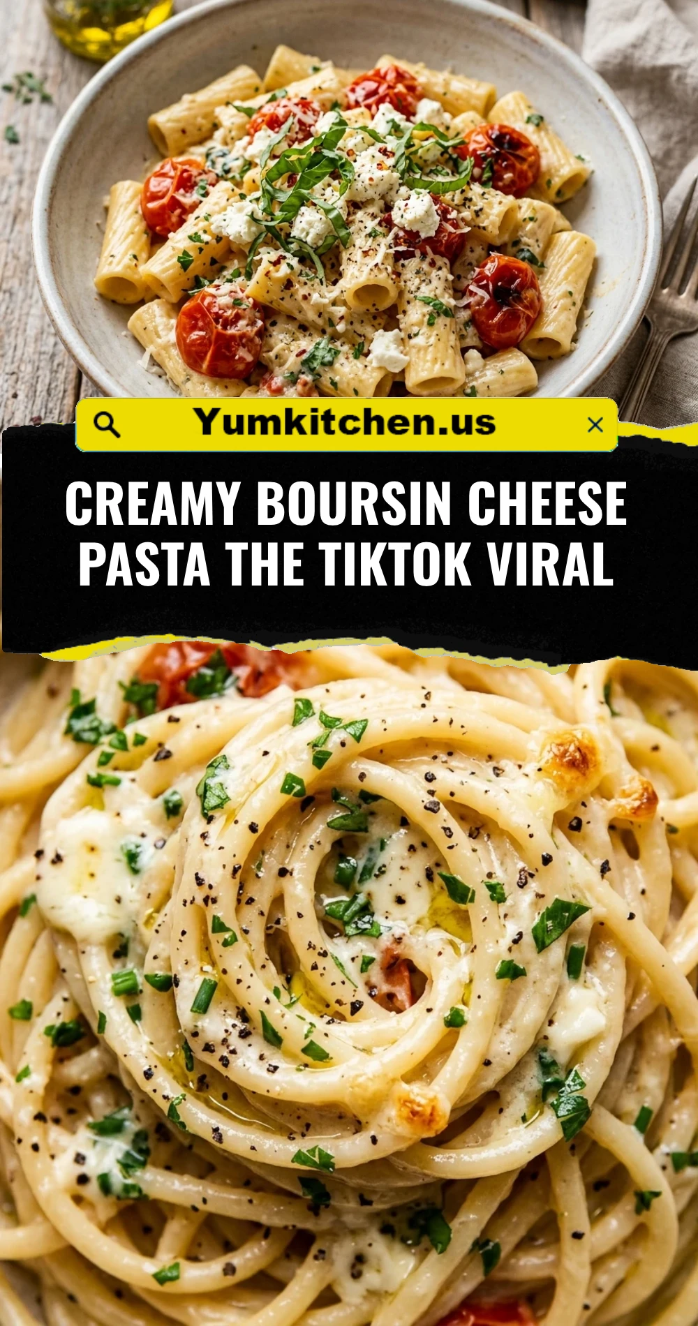 Creamy Boursin Cheese Pasta The TikTok Viral