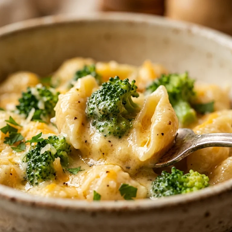 Creamy Broccoli Cheddar Pasta Kid Approved