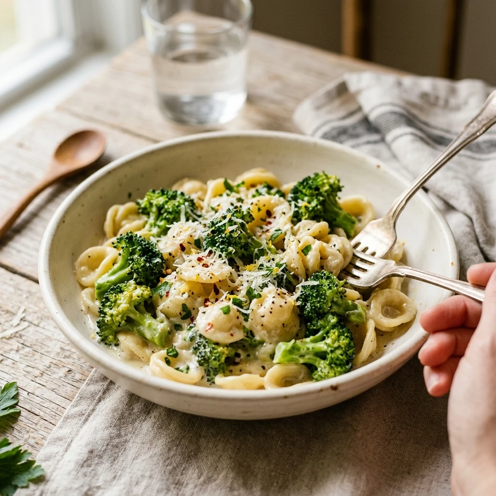 Creamy Broccoli Pasta Kid Approved In 20 Min