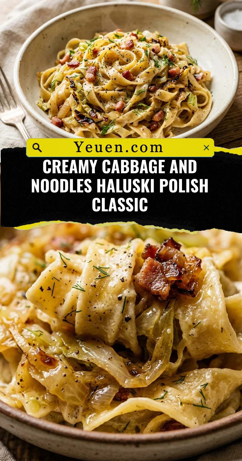 Creamy Cabbage And Noodles Haluski Polish Classic