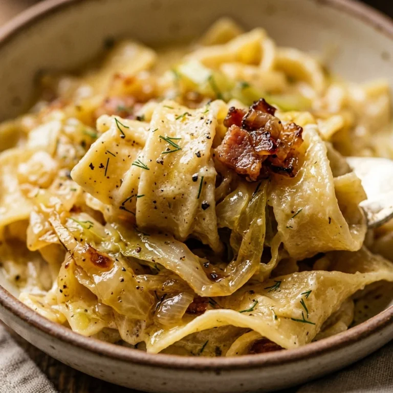 Creamy Cabbage And Noodles Haluski Polish Classic