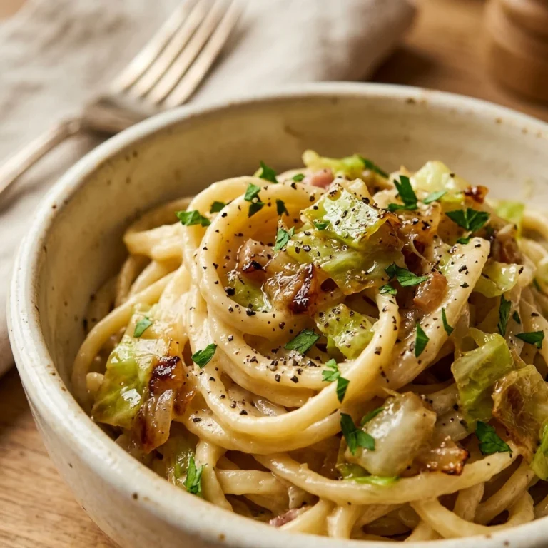 Creamy Cabbage Noodles Budget Under $3