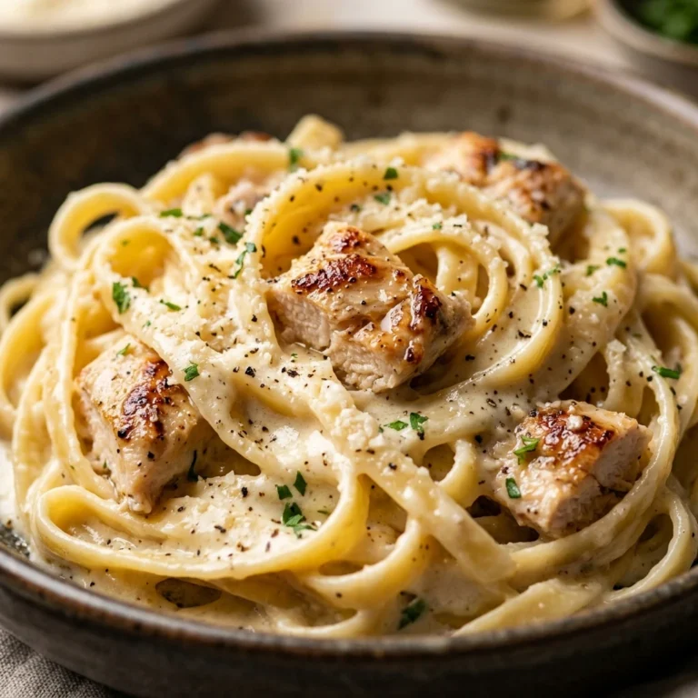 Creamy Chicken Alfredo Pasta Better Than Olive Garden