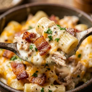 Creamy Chicken Bacon Ranch Pasta One Pot 20 Minute Cheesy Weeknight