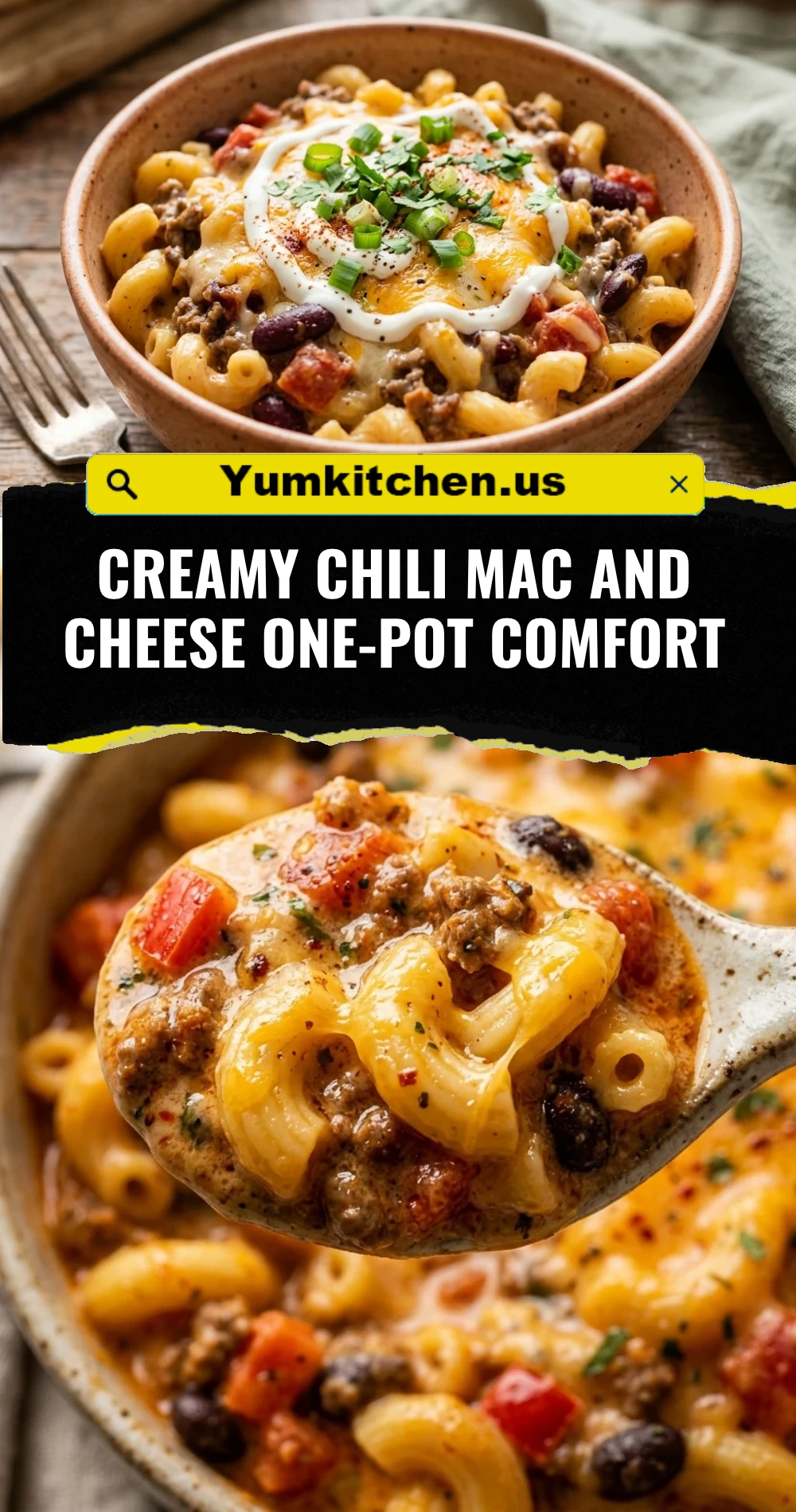 Creamy Chili Mac And Cheese One-Pot Comfort