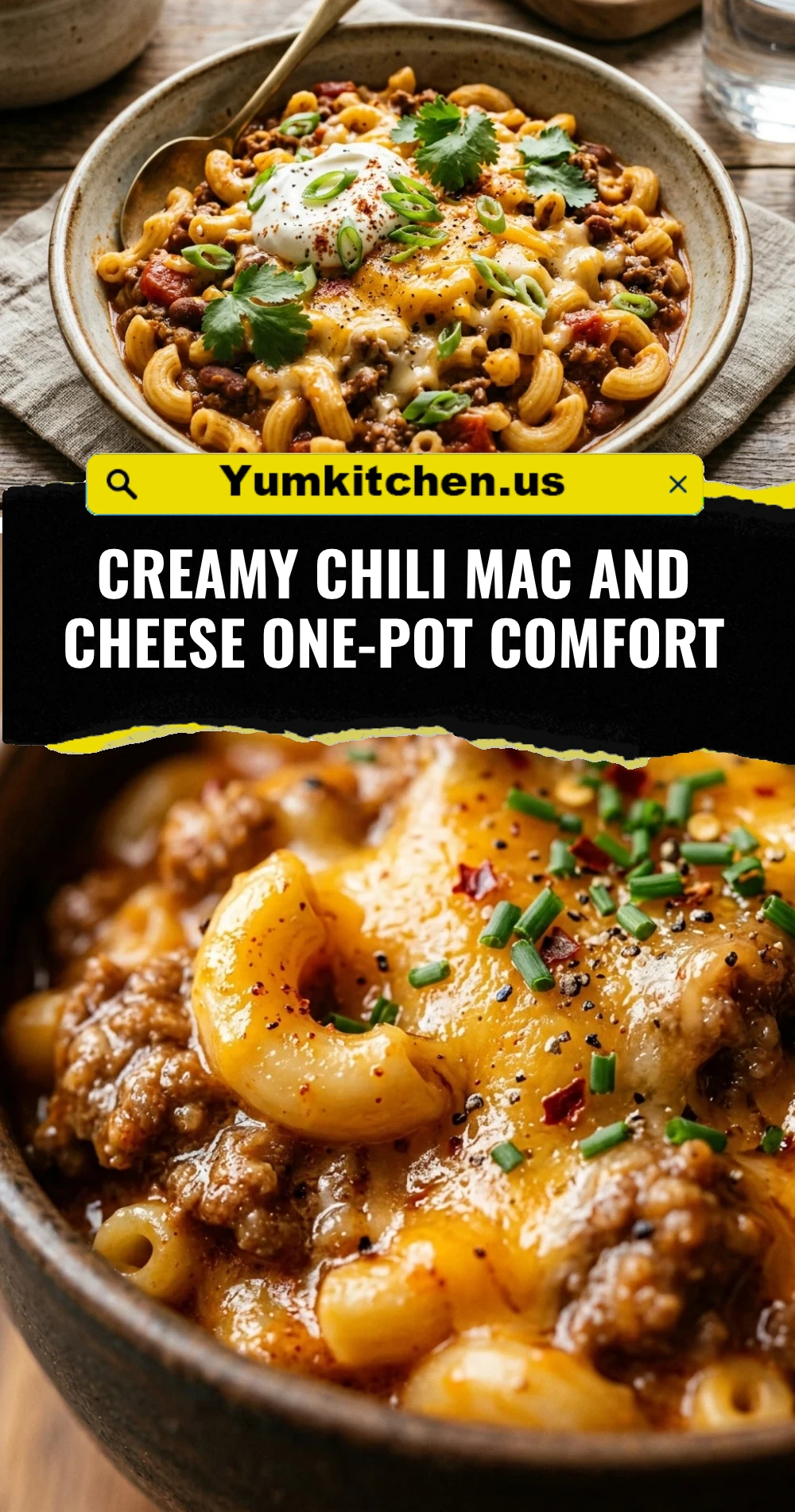 Creamy Chili Mac And Cheese One-Pot Comfort