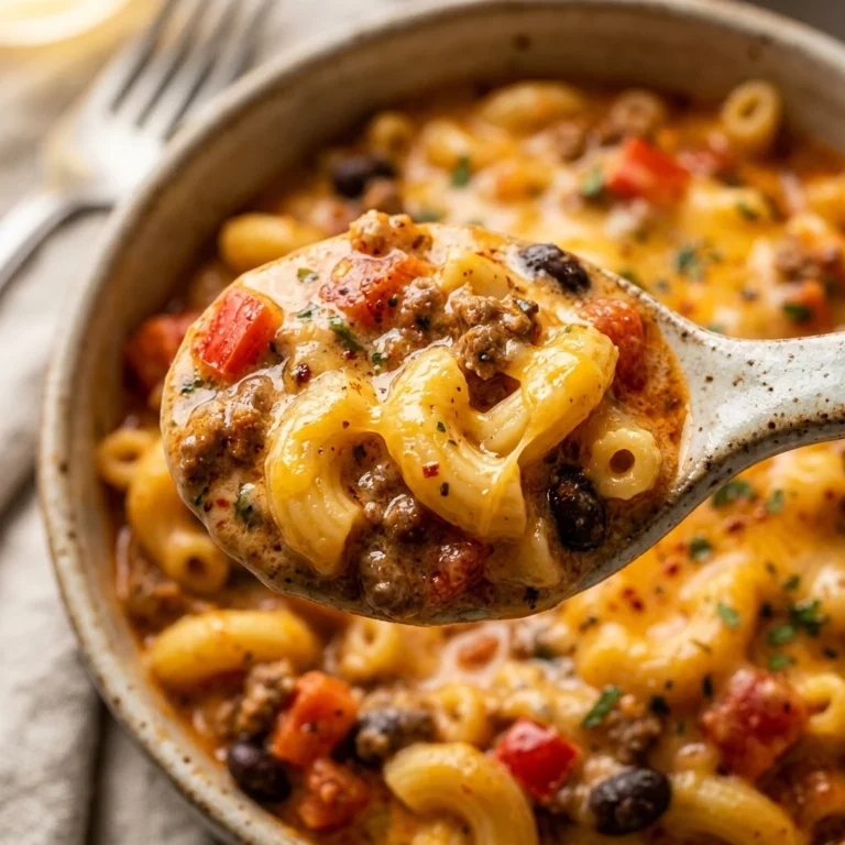 Creamy Chili Mac And Cheese One-Pot Comfort