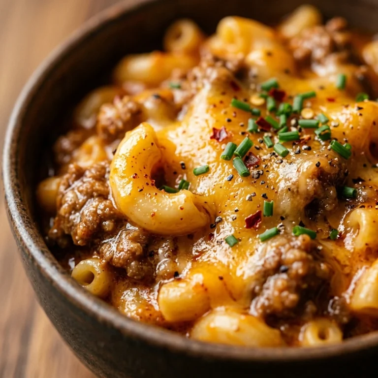 Creamy Chili Mac And Cheese One-Pot Comfort