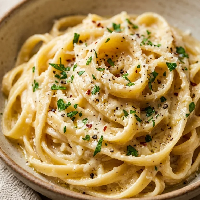 Creamy Garlic Parmesan Pasta Ready In 20 Minutes