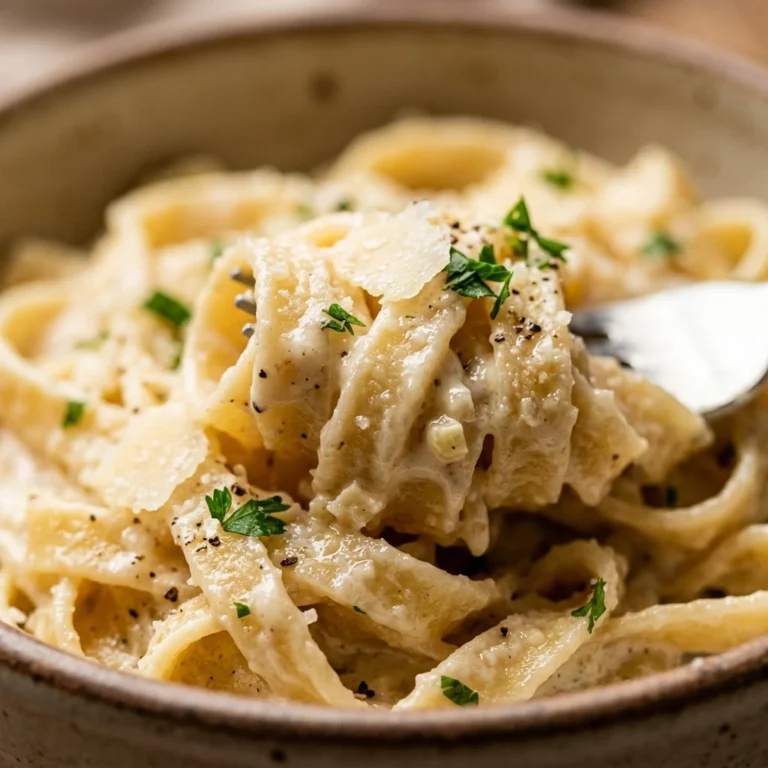 Creamy Garlic Parmesan Pasta Ready In 20 Minutes