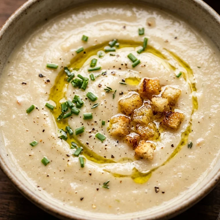 Creamy Garlic Soup Cozy Easy One Pot Healthy Family Winter