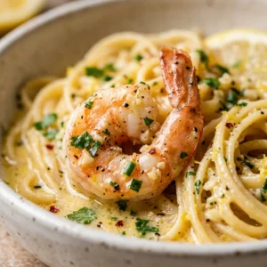 Creamy Lemon Garlic Shrimp Pasta One Pot 20 Minute Weeknight Easy