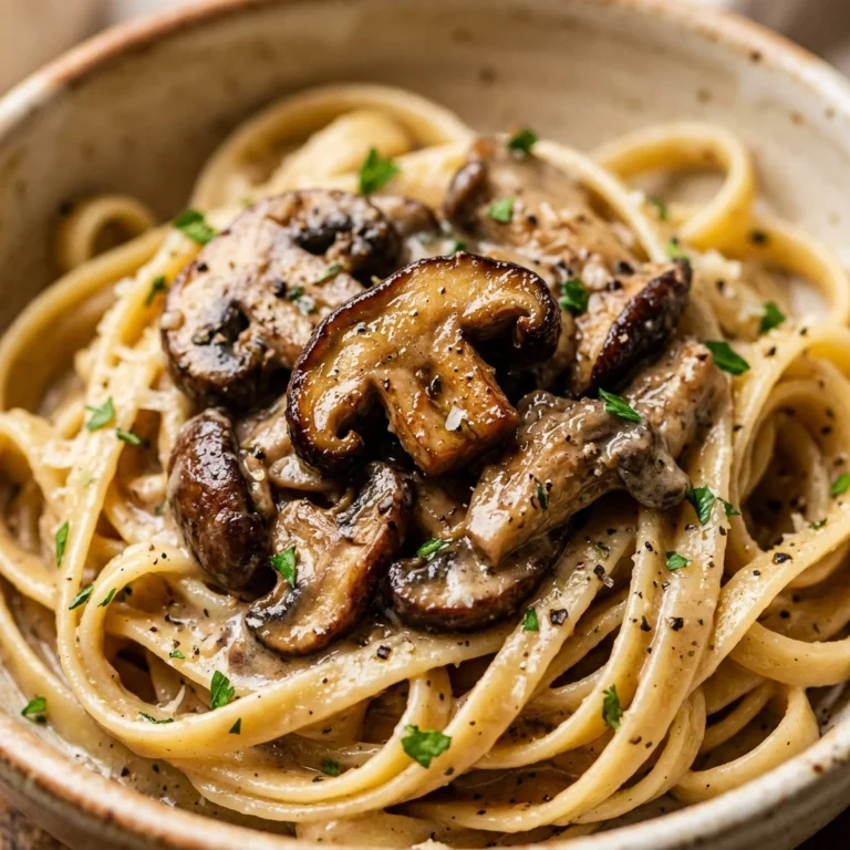 Creamy Mushroom Pasta Without Heavy Cream