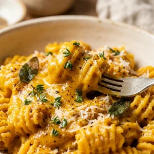 Creamy Pumpkin Pasta Savory Fall Cozy Dinner 20 Minute Easy