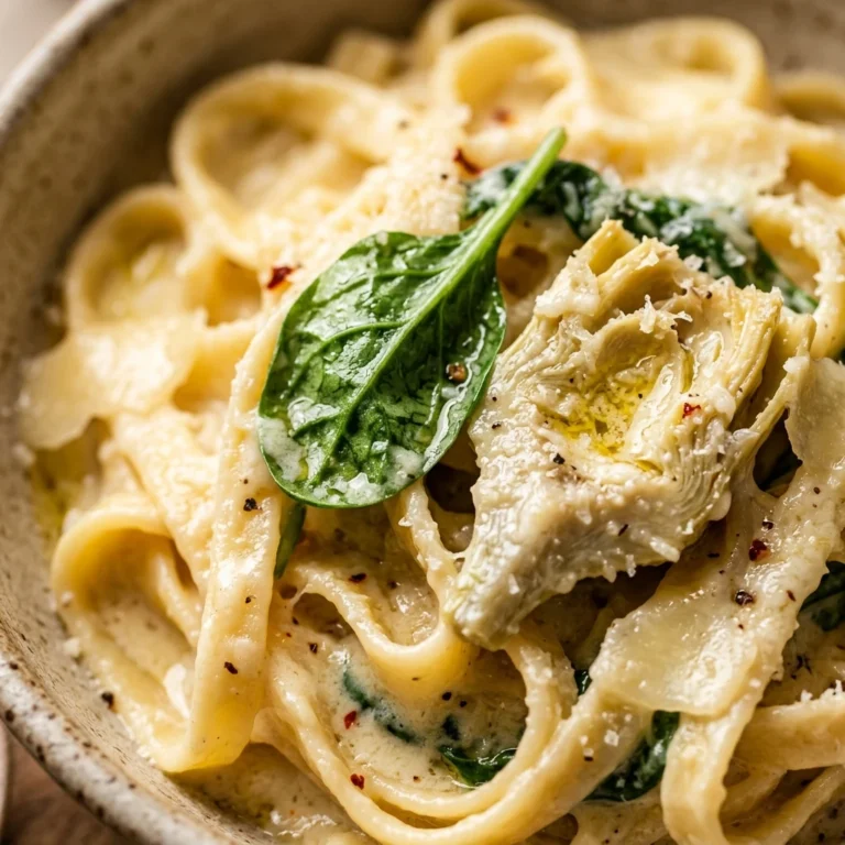 Creamy Spinach Artichoke Pasta Cozy Comfort