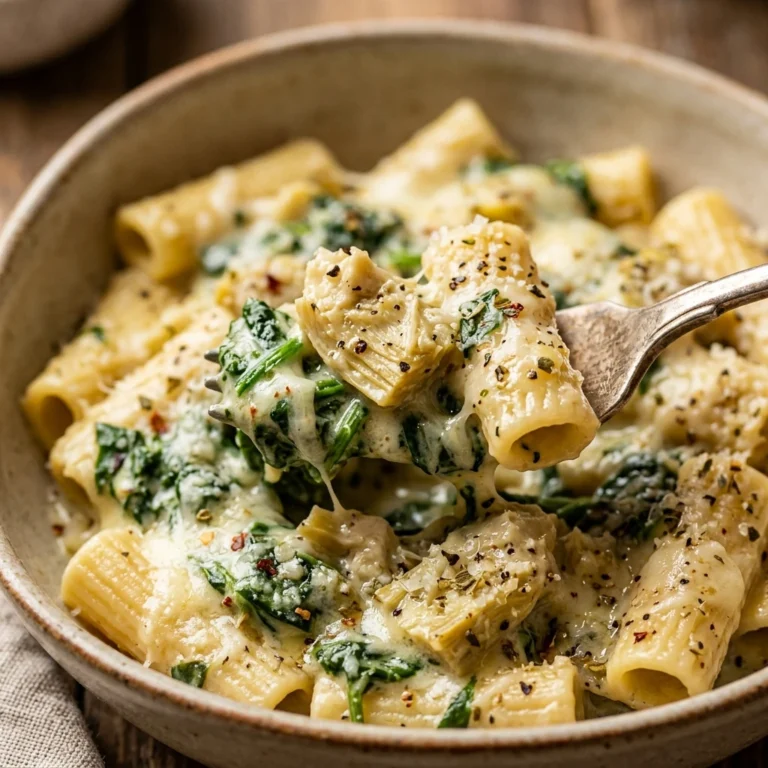 Creamy Spinach Artichoke Pasta Like The Dip