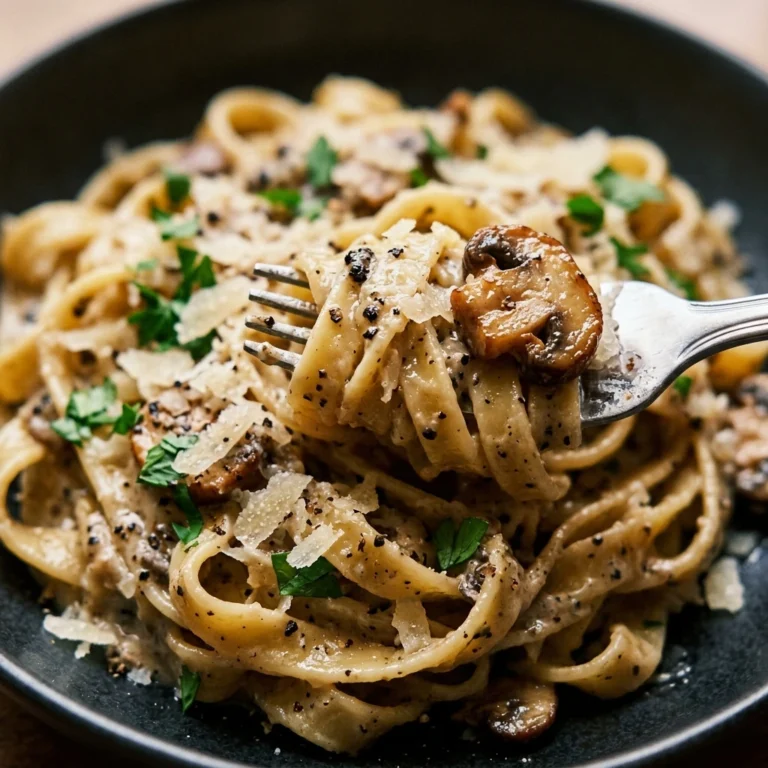 Creamy Truffle Mushroom Pasta Date Night At Home