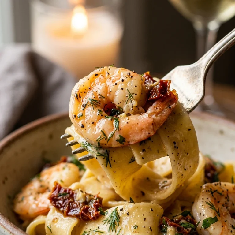 Creamy Tuscan Shrimp Pasta Date Night At Home