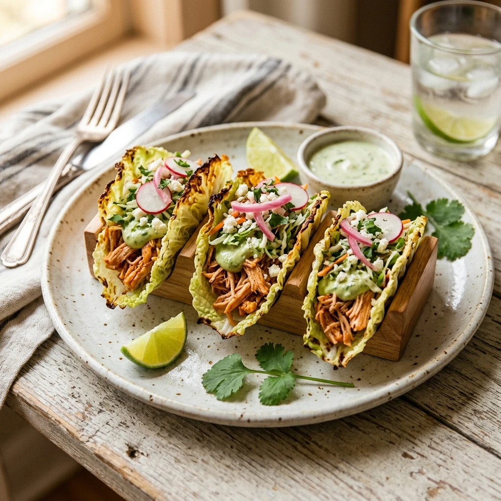 Crispy Cabbage Tacos Low Carb Better Than Tortillas