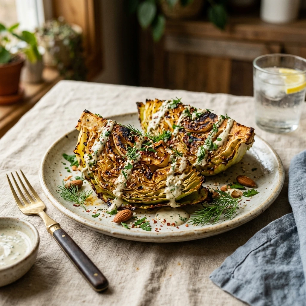 Crispy Cabbage Wedges Roasted 2026 Viral