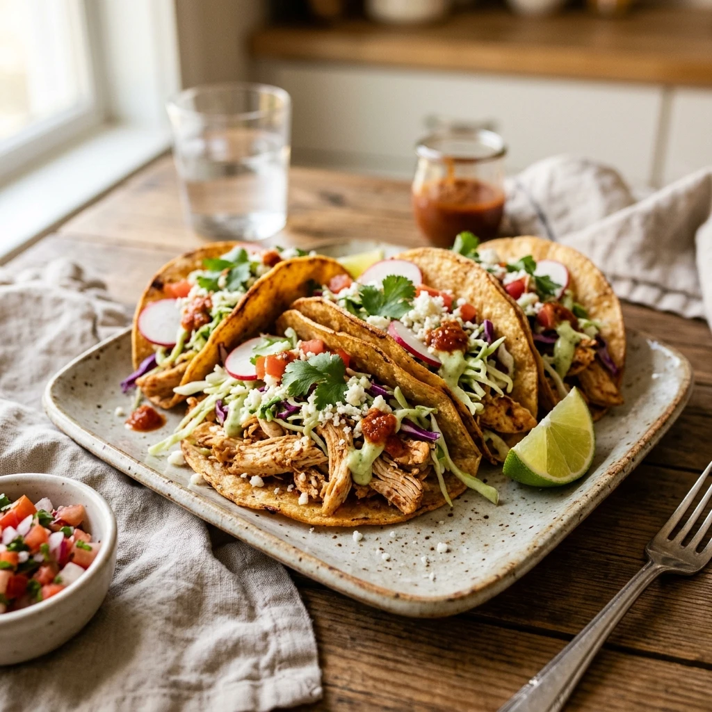 Crispy Chicken Tacos Easy 20 Minute Weeknight Ultimate Recipe Viral