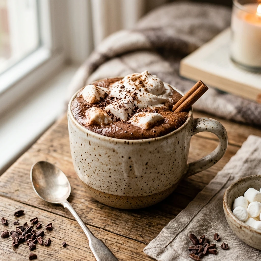 Crockpot Healthy Hot Chocolate - Oat Milk Version