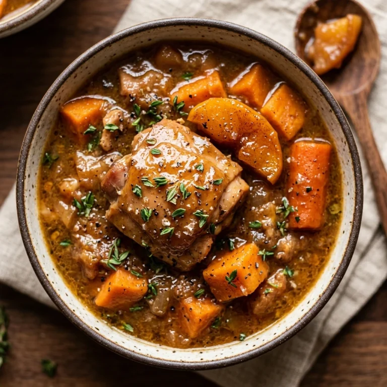 Crocktober Chicken And Apple Cider Stew High Protein Under $20 Feeds A Crowd