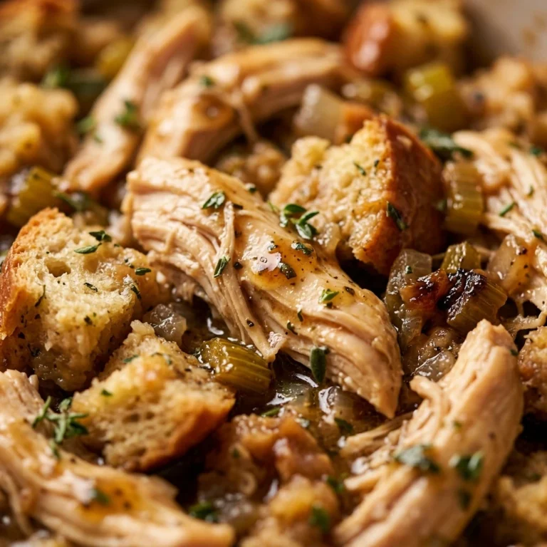 Crocktober High Protein Chicken And Stuffing Crockpot Thanksgiving Under $20 Feeds 8