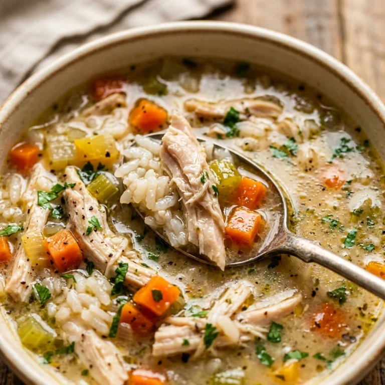 Crocktober Turkey And Rice Soup High Protein Slow Cooker Under $20 Feeds 8