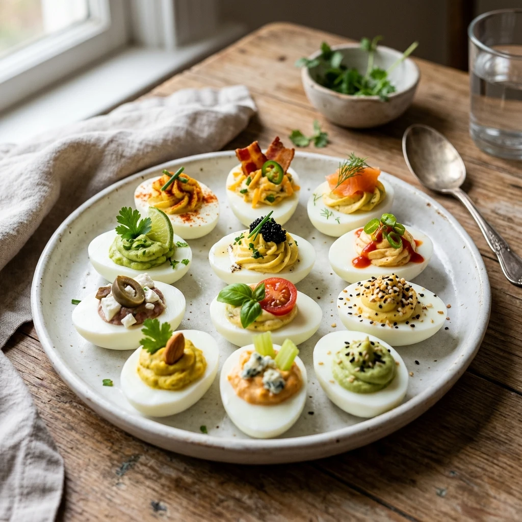 Deviled Eggs 12 Ways Carousel Video Ideas