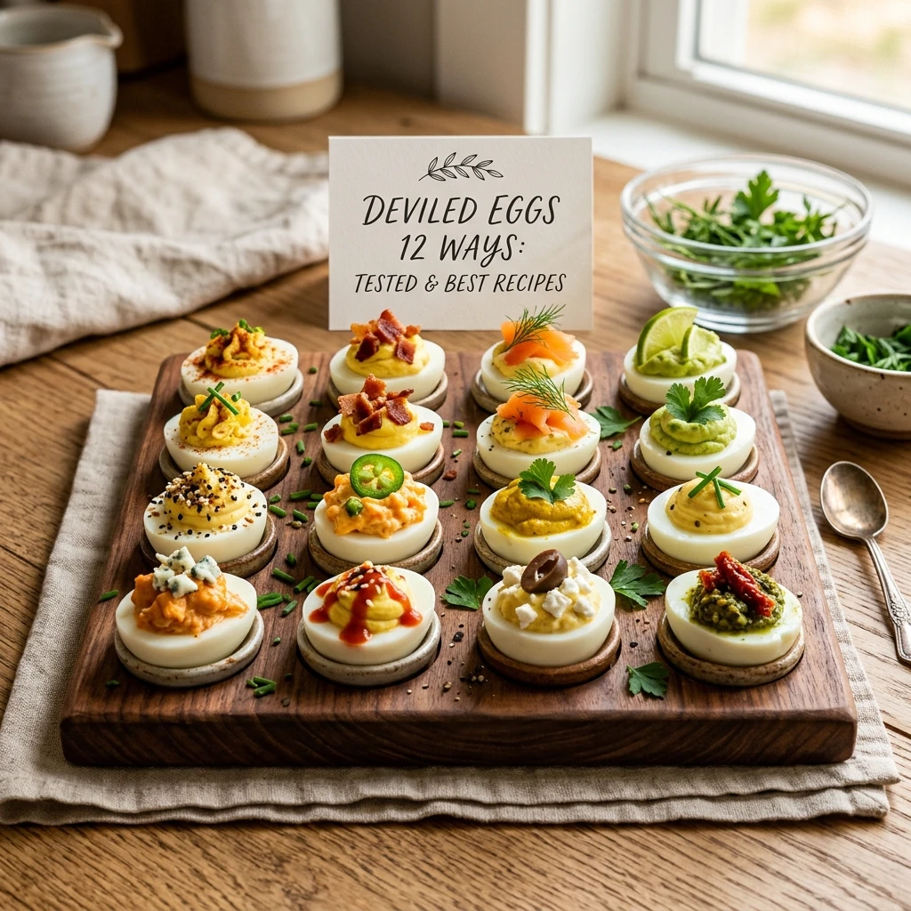 Deviled Eggs 12 Ways Tested Best One