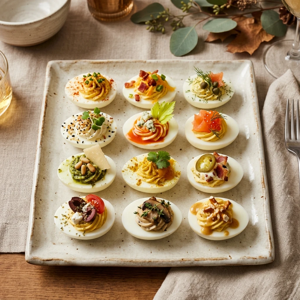Deviled Eggs 12 Ways Tested Easy Thanksgiving Appetizer Party Make Ahead