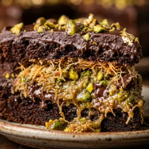 Dubai Chocolate Bar Cake Viral Easy Bakery Style