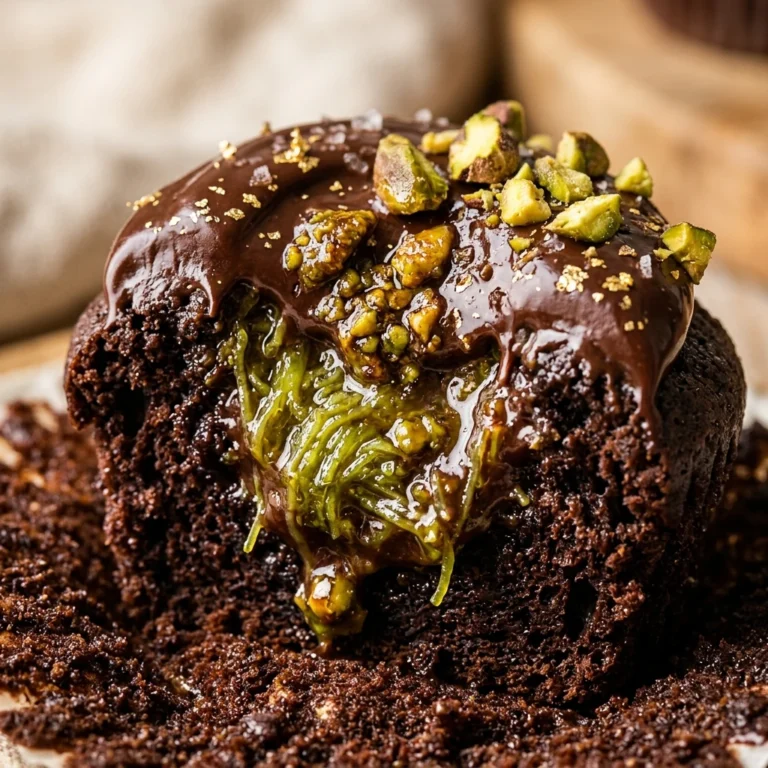 Dubai Chocolate Cupcakes Cake Viral Easy Bakery Style