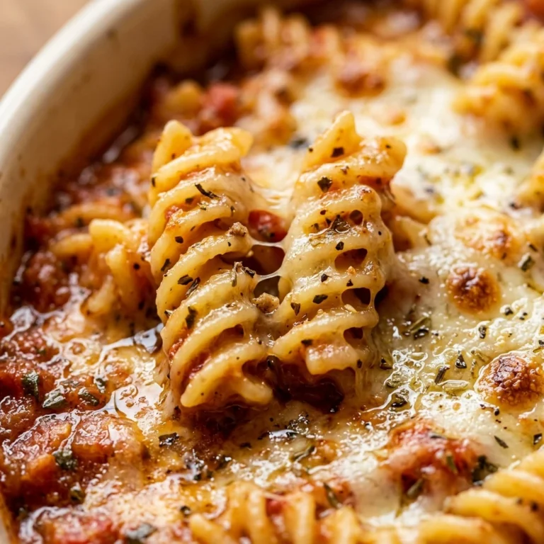 Dump and Bake Pasta - No Boiling Needed!