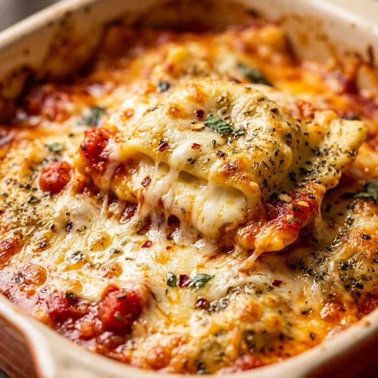 Dump And Bake Ravioli Casserole 3 Ingredient Cheesy No Prep