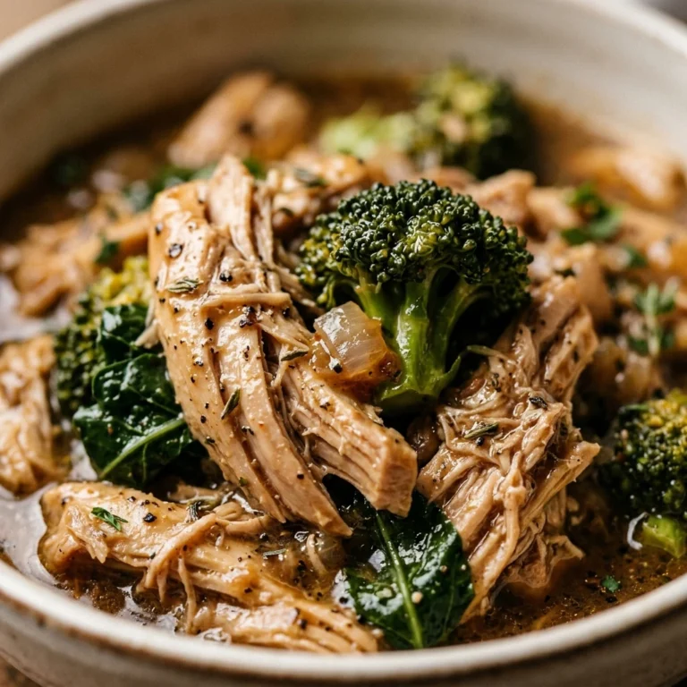 Dump And Go High Protein Chicken And Broccoli Crockpot