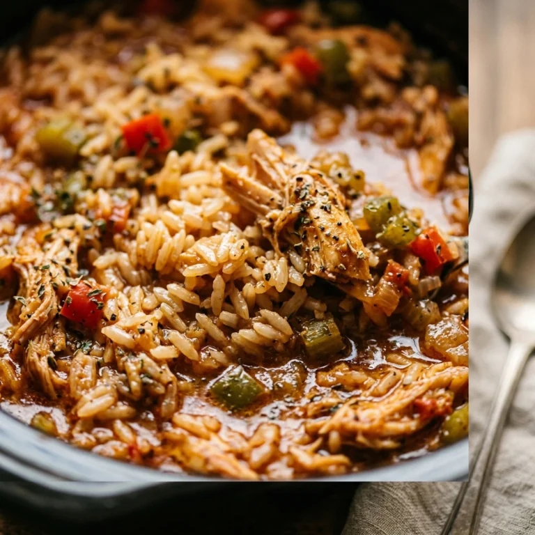 Dump And Walk High Protein Cajun Chicken And Rice Crockpot Under $20 Feeds 8