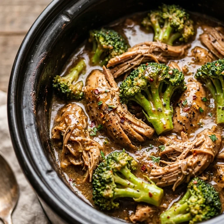 Dump And Walk High Protein Chicken And Broccoli Crockpot No Mess Under $20
