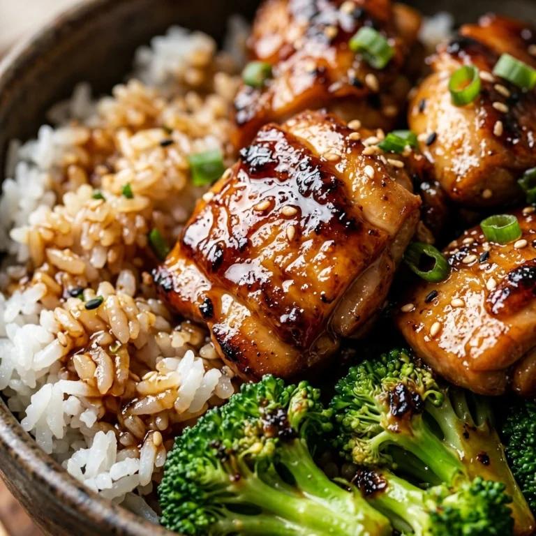 Dump And Walk High Protein Chicken Teriyaki Bowls With Rice Under $20